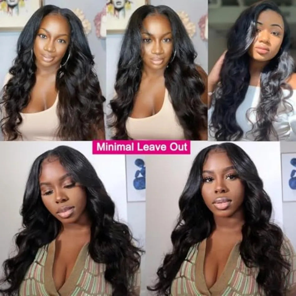 FRIZIRA© Ombre V Part Wig Human Hair Body Wave Upgrade U Part 18-40 inches✨️