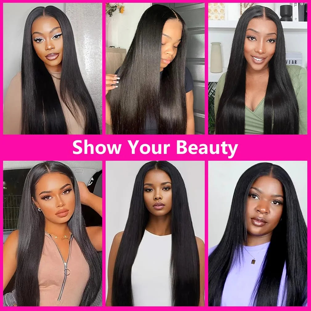 FRIZIRA© Ombre V Part Wig Human Hair Body Wave Upgrade U Part 18-40 inches✨️