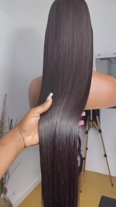 QZOQZO™Brazilian Glueless Bone Straight Lace Front 16-42in Wig✨️